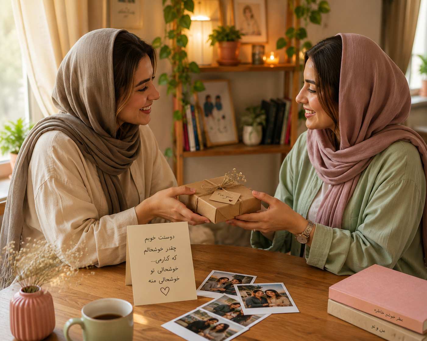 متن زیبا برای هدیه دادن به دوست